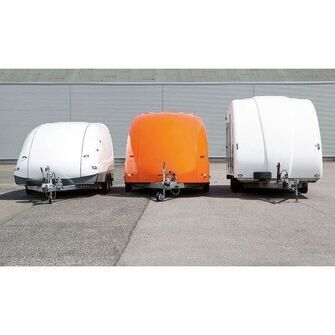 Woodford RL 3000 - Lukket trailer - 3.000 kg - Bred model - 2 aksler